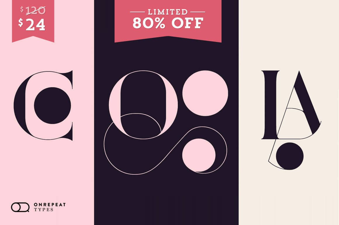 LAST DAY: Port Vintage Font – 10 High End Luxurious Fonts – only $24!