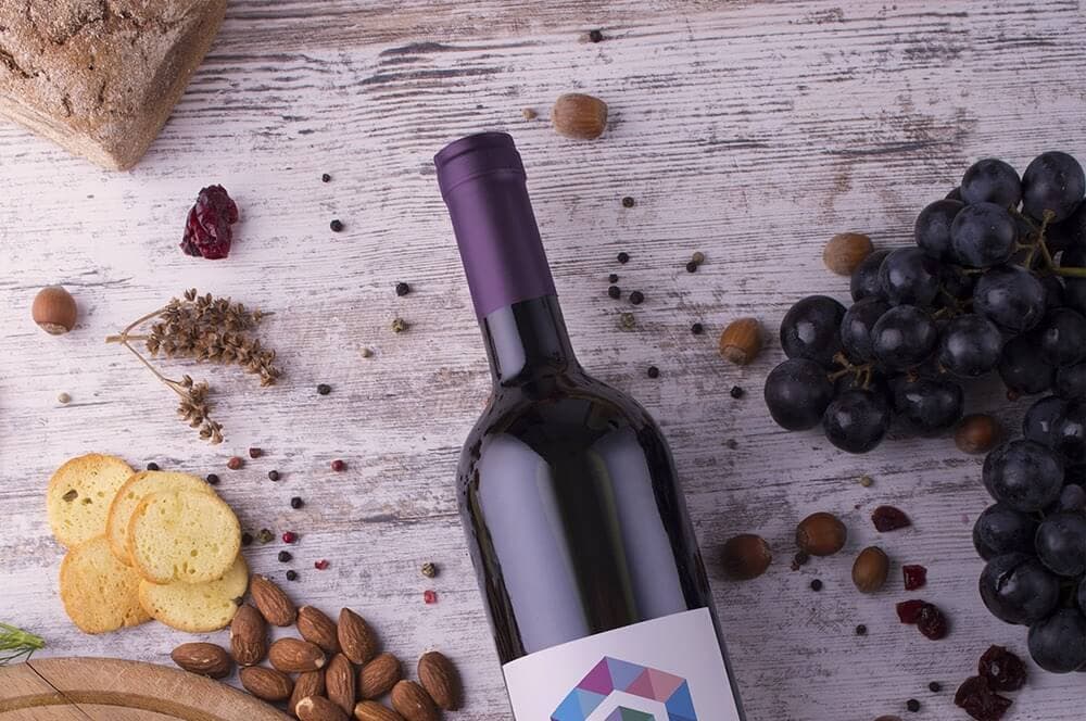 Free Download: Red Wine Mockup