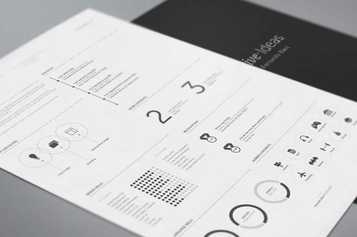 FREE Resume Template by Fernando Báez